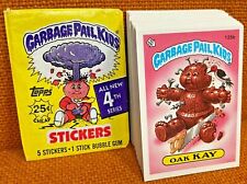 1986 Topps Garbage Pail Kids Original 4th Series 4 ~ OAK KAY VARIANT Set GPK OS4 picture