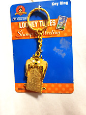 Vintage Looney Tunes Stamp Collection TAZ Key Ring picture