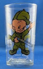 Vintage Tim Hortons Looney Tunes Elmer Fudd Pepsi Glass Sold In Canada  4-3/4 In picture