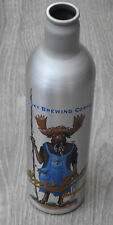 Vintage Moose Drool Brown Ale Aluminum Beer Bottle Big Sky Brewing Missoula MT picture