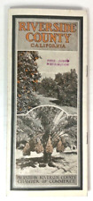 Vintage Riverside County California Destination Brochure/Pamphlet picture