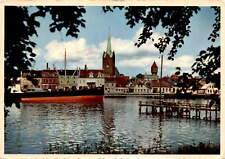 Mary Lang, Nakskov, Denmark, Mrs. M.K. Boney, Pontiac,  Postcard picture
