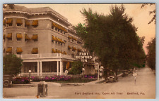 c1910s Fort Bedford Inn Pennsylvania Antique Postcard picture