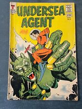 Undersea Agent #4 1966 Tower Comic Book Thunder Agent Spinoff Gil Kane Low Grade picture