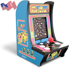 Ms Pac Man Countercade Built for Your Home 1 Player 5 Classic Games 8Inch Screen picture