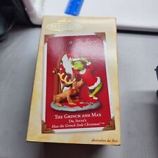 Hallmark Keepsake Dr. Seuss The Grinch And Max Christmas Ornament 2004 picture