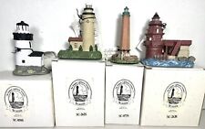 Scaasis Original Lighthouses & Boxes Set of Four See Description for Details picture