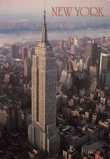 Postcard NY New York City Empire State Building Manhattan Skyscraper 