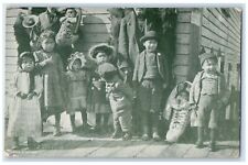 1911 Native American Eskimo Where Is Mother Harlem Michigan Montana MT Postcard picture