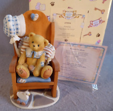 Cherished Teddies Amelia You Make Me Smile Bear in Chair 273554 1998 Rewards Lv2 picture