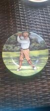 “Golfer” Set Of 4 Limited Edition Limoges Godinger Porcelain Collectors Plates picture