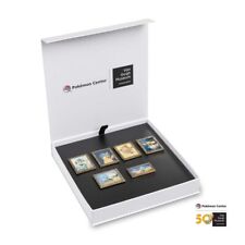 Pokemon Center Van Gogh Amsterdam Museum Painting Pin Box Set 6-Pack IN HAND picture