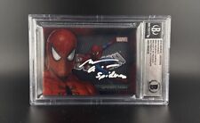 Andrew Garfield Signed 2014 Marvel Uni Shadowbox • Inscribed “Spider-Man” (BAS) picture