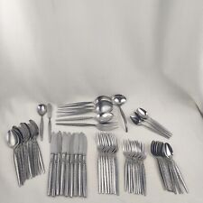 Vintage Grace Melody Flatware Stainless Steel Japan 59 Pieces picture