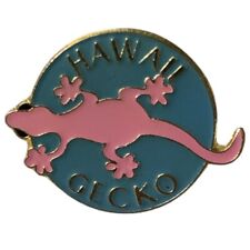 Vintage Hawaii Gecko Travel Souvenir Pin picture