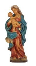 Vtg H Malsiner Statue Mary Madonna Holding Christ Child Jesus/Italy 10” Nativity picture