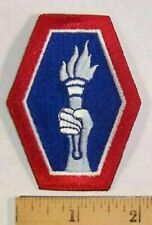 US ARMY 442nd RCT Regimental Combat Team Shoulder Patch WW2 Torch of Liberty picture