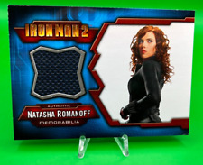 2010 UD Marvel Iron Man 2 Authentic Memorabilia Natasha Romanoff Black Widow picture