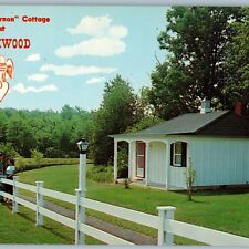 c1960s East Stroudsburg, PA Birchwood Mt Vernon Cottage Cabin Inn Ad PC A175 picture