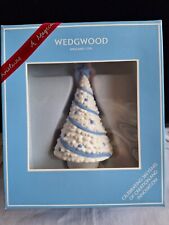 Wedgwood Holiday Ornament Christmas Tree White with Box picture