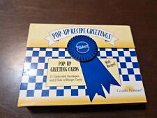 Pillsbury Doughboy 12 Pop up Recipe Greeting Cards + Extra Postcard Vintage 1996 picture