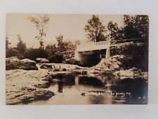 Postcard RPPC Branch Brook North Newry Maine UDB picture