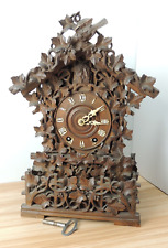Double Fusee Carved Cuckoo Clock, Beha? Ketterer Biedermeier picture