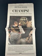 2016 CHAMPS Cleveland Plain Dealer Newspaper Cavaliers Championship Lebron James picture