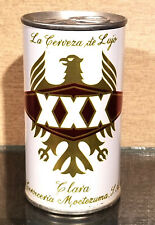 1968 MEXICO WHITE SINGLE SIDED XXX  BEER CAN CERVEZA STRAIGHT STEEL OPEN EMPTY picture