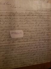 LANCASTER PA 1847 HANDWRITTEN LETTER  MR CHASE HISTORICAL BOX616 picture