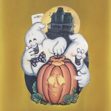 1983 The Beistle Co. Ghosts Jack O Lantern Psycho Halloween Die Cut Double Sided picture
