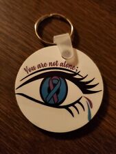 Suicide Awareness Keychain.  You Are Not Alone picture