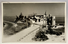 RPPC Castle, Mansion, Unknown Location, Vintage Real Photo Postcard picture