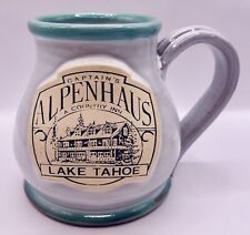 Vintage Captain’s Alpenhaus Country Inn Lake Tahoe Souvenir Pottery Mug picture