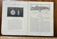 1921 Waltham Watch Co Employee Minutes Riverside Club Chronometer ephemera MA picture