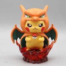 Pokemon Figure Pikachu Cosplay Charizard Model Doll Collectible Toy Gift Cartoon picture