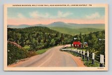 Postcard Molly Stark Trail Rte 9 Bennington Vermont VT, Vintage Linen O4 picture