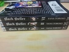 BLACK BUTLER Vol. 1,2 and 7  Manga By Yana Toboso, 2011 Softcover picture