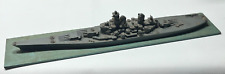 VINTAGE DALE Models 1/1200 LEAD & WOOD USS IOWA Battleship Waterline Ship picture
