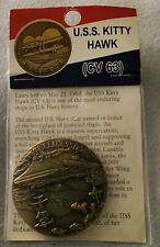 US Navy U.S.S Kitty Hawk CV 63 Challege Coin picture