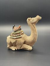 Vintage AR Artesania Rinconada Seated Camel Figurine Retired Signed 4