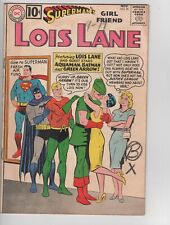 Superman's Girlfriend Lois Lane #29 VG Secret Identity Store Stamp/Date Last 10c picture