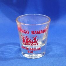Vintage Shot Glass Durango Colorado Silver Dollar Bar Collectable picture