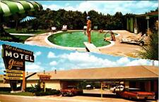 Temple, TX Texas  JEAN MOTEL Highway 81 & I-90 ROADSIDE 50's Cars~Pool  Postcard picture