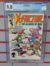 X-FACTOR #5 (Marvel Comics, 1986) CGC Graded 9.8  ~ APOCALYPSE ~ WHITE Pages picture