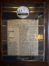 TITANIC OBITUARY Of FREDERICK SUTTON FIRST CLASS PASSENGER / AUTHENTIC 1912 picture