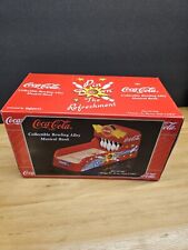 Vintage 1999 Coca Cola Bowling Alley Musical Bank In Original Box picture