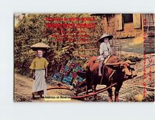 Postcard Address on Reverse Rural Scene picture