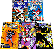 HAWK & DOVE #1 #2 #3 #4 AND #5 OF 5  COMPLETE MINISERIES 1988 picture