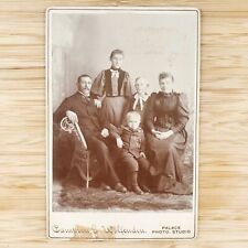 Palace Missouri Family Cabinet Card c1890 Named Campion Wolfenden Photo MO C3077 picture